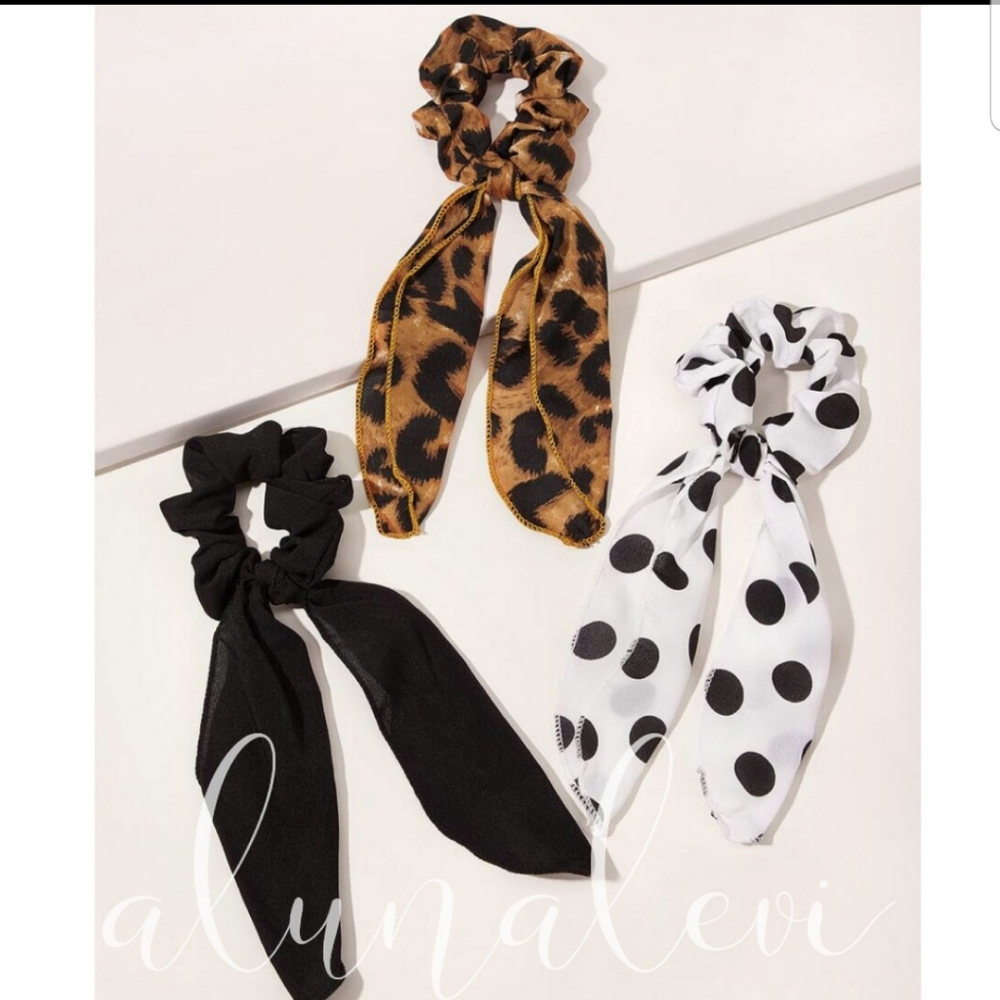Scard Scrunchies Hair Ties